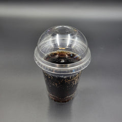 Dart Mfg. Clear Dome Lid With No Hole For 9-12 oz. Cup DNR662  - 1000/Case