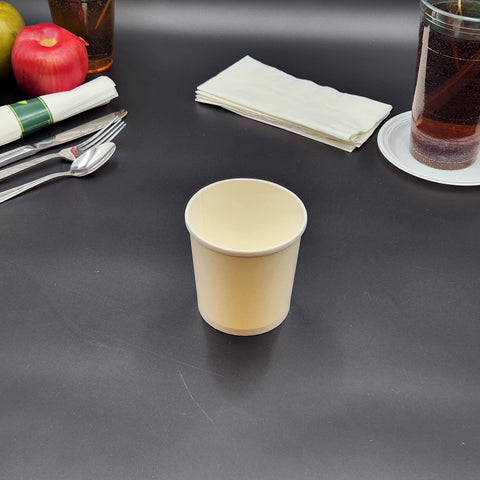 Inno-Pak Plain White 32 oz. Paper Soup Cup 199878223 - 500/Case