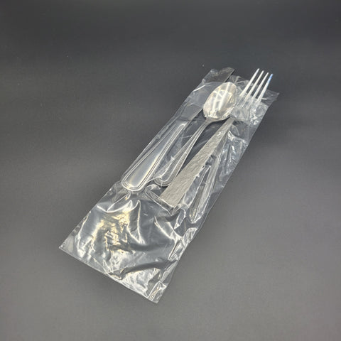 Inteplast Group Disposable Plastic Silverware Bag 3-1/2" x 10"- 2000/Case