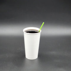 Compostable Unwrapped Green Straw 7.75" - 9600/Case