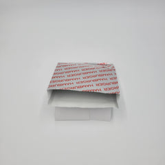 Carnival King Large Foil Hamburger Bag Printed  6" x 1" x 6 1/2"  - 1000/Case