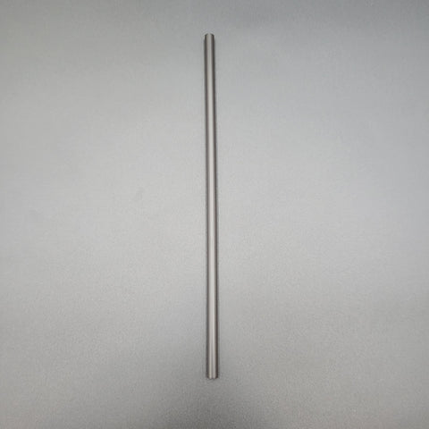 Black Jumbo Unwrapped Straw 7-3/4" - 5000/Case