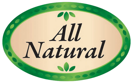 All Natural Bakery/Produce Label - 500/Roll