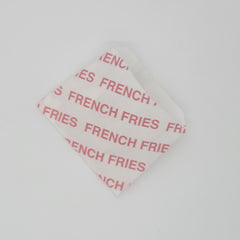 Carnival King Small French Fry Bag Printed 3-1/2" x 4-1/2" - 2000/Case