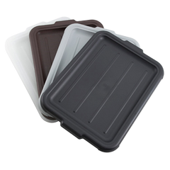 Dish Box Cover Gray Polypropylene 20-1/4" x 15-1/2"