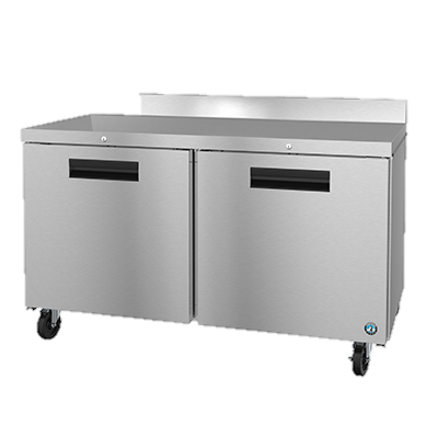 superior-equipment-supply - Hoshizaki - Hoshizaki Two Section Reach-In Stainless Steel Worktop Freezer