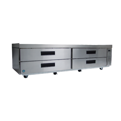 superior-equipment-supply - Hoshizaki - Hoshizaki Stainless Steel 98" Wide Equipment Stand With Refrigerator
