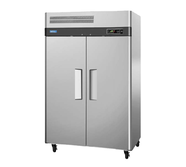 superior-equipment-supply - Turbo Air - Turbo Air Stainless Steel Two Section Solid Door 52" Reach-In Freezer