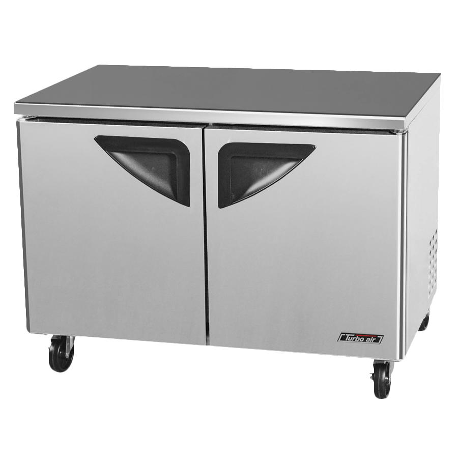 superior-equipment-supply - Turbo Air - Turbo Air Two-Section 48.25" Undercounter Freezer