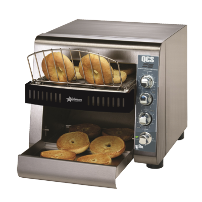 superior-equipment-supply - Star Manufacturing - Star Stainless Steel 10" Width Electric Horizontal Conveyor Toaster
