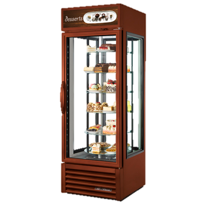 superior-equipment-supply - True Food Service Equipment - True Glass Side Reach-In One Section Specialty Display Case
