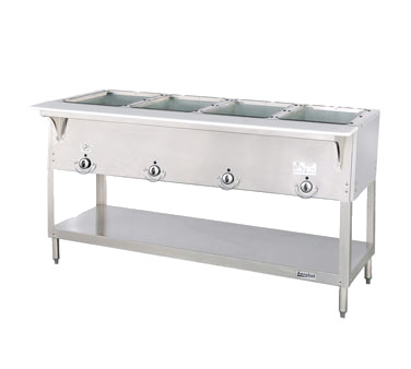 superior-equipment-supply - Duke Manufacturing - Duke Stainless Steel Electric Four Well Hot Food Counter