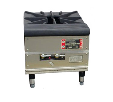 superior-equipment-supply - Town Food Equipment - Town Stainless Steel One Burner 18" Wide Gas Stock Pot Range