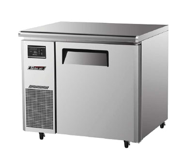 superior-equipment-supply - Turbo Air - Stainless Steel 35" Wide  One-Section Undercounter Refrigerator