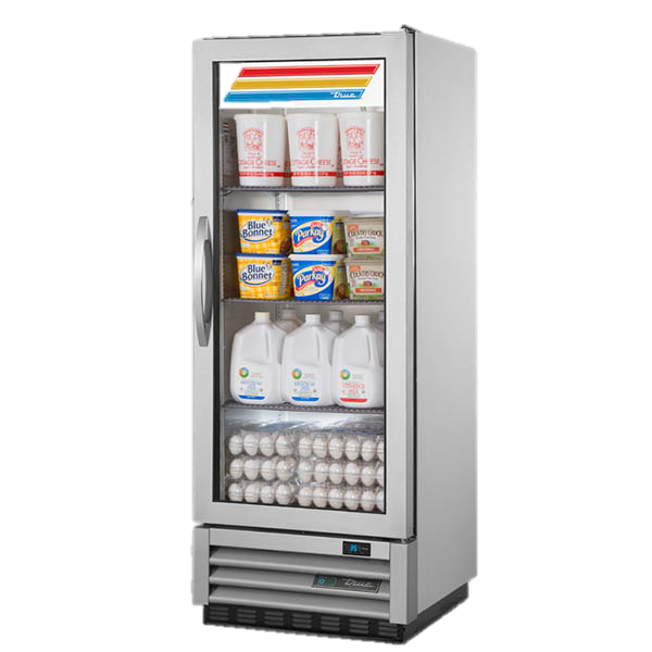 superior-equipment-supply - True Food Service Equipment - True Glass Door One Section Reach In Refrigerator