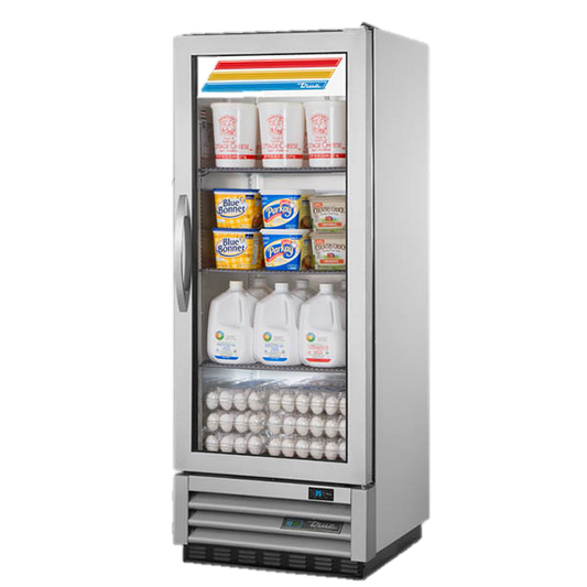 superior-equipment-supply - True Food Service Equipment - True Glass Door One Section Reach In Refrigerator