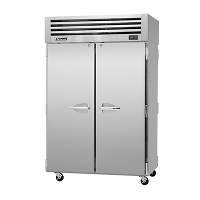 superior-equipment-supply - Turbo Air - Turbo Air Stainless Steel Two-Section 52" Wide Pass-Thru Refrigerator