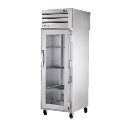 superior-equipment-supply - True Food Service Equipment - True Stainless Steel Glass Door One Section Pass-Thru Refrigerator