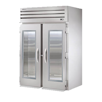 superior-equipment-supply - True Food Service Equipment - True Stainless Steel Two-Section Two Glass Door Roll-In Refrigerator