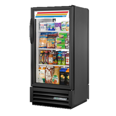 superior-equipment-supply - True Food Service Equipment - True One-Section Powder Coated Exterior Pass Thru Refrigerated Merchandiser