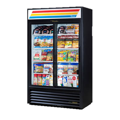 superior-equipment-supply - True Food Service Equipment - True Powder Coated Steel Exterior Two-Section Refrigerated Merchandiser