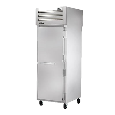 superior-equipment-supply - True Food Service Equipment - True Stainless Steel One Section One Solid Door Pass-Thru Freezer