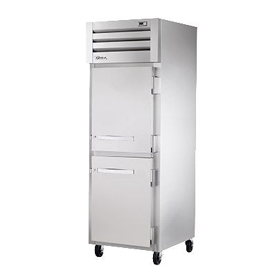 superior-equipment-supply - True Food Service Equipment - True One Section Two Stainless Steel Half Door Reach-In Heated Cabinet