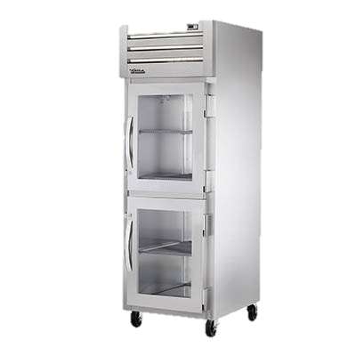 superior-equipment-supply - True Food Service Equipment - True One Section Two Glass Half Door Reach-In Refrigerator