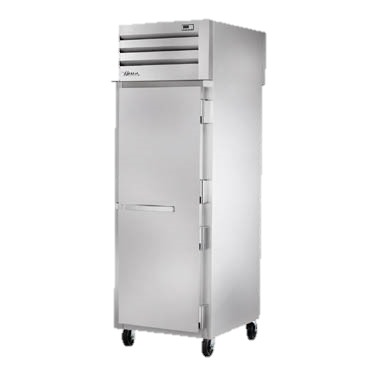 superior-equipment-supply - True Food Service Equipment - True One Section One Stainless Steel Front Door & One Glass Rear Door Pass-Thru Refrigerator