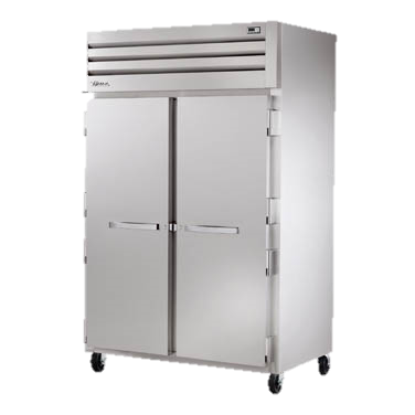 superior-equipment-supply - True Food Service Equipment - True Stainless Steel Two Section Two Door Reach-In Freezer 53"W