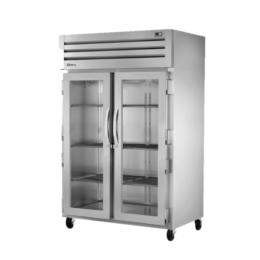 superior-equipment-supply - True Food Service Equipment - True Two Section Two Glass Door Reach-In Refrigerator