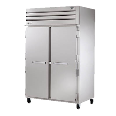 superior-equipment-supply - True Food Service Equipment - True Two Section Two Stainless Steel Door Reach-In Refrigerator