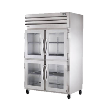 superior-equipment-supply - True Food Service Equipment - True Two Section Four Glass Half Door Reach-In Refrigerator