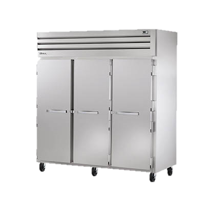 superior-equipment-supply - True Food Service Equipment - True Three Section Three Stainless Steel Door Reach-In Refrigerator