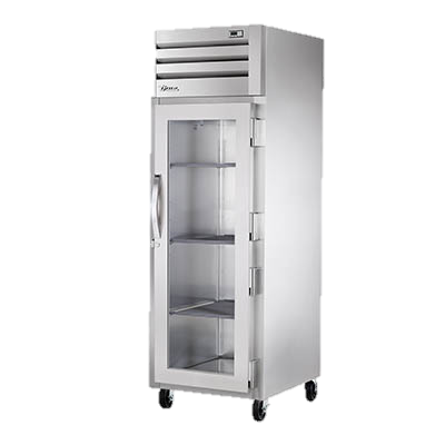 superior-equipment-supply - True Food Service Equipment - True One Section One Glass Door Reach-In Refrigerator