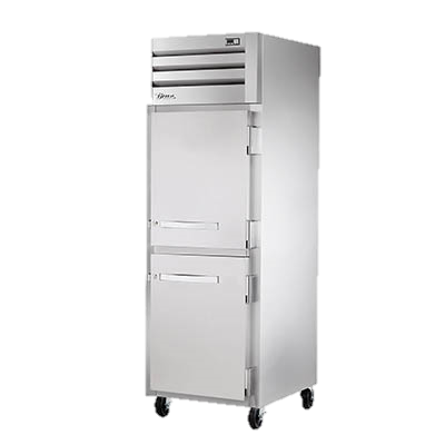 superior-equipment-supply - True Food Service Equipment - True One Section Two Stainless Steel Half Door Reach-In Refrigerator