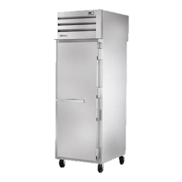 superior-equipment-supply - True Food Service Equipment - True One-Section One Door Front & One Glass Door Rear Pass-Thru Refrigerator