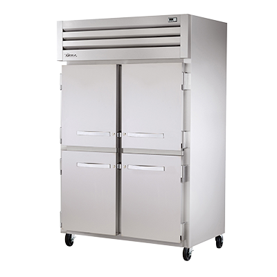 superior-equipment-supply - True Food Service Equipment - True Two-Section Four Stainless Steel Half Door Reach-In Heated Cabinet