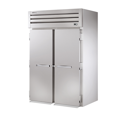 superior-equipment-supply - True Food Service Equipment - True Stainless Steel Two-Section Two Door 89"H Roll-In Refrigerator