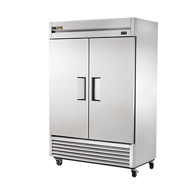 superior-equipment-supply - True Food Service Equipment - True Two-Section Two Stainless Steel Door Reach-In Refrigerator