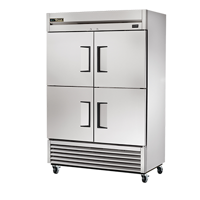 superior-equipment-supply - True Food Service Equipment - True Two-Section Four Stainless Steel Half Door Reach-In Freezer
