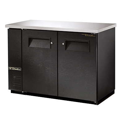 superior-equipment-supply - True Food Service Equipment - True Two-Section Two Door Galvanized interior Backbar Cooler 49"W