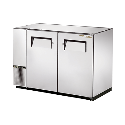 superior-equipment-supply - True Food Service Equipment - True Two-Section Two Door Stainless Steel Exterior Backbar Cooler 48"W
