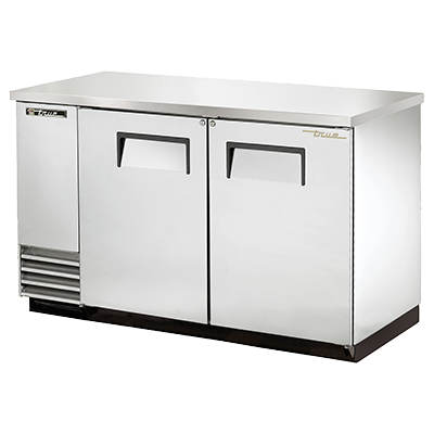 superior-equipment-supply - True Food Service Equipment - True Two-Section Two Door Stainless Steel Exterior Backbar Cooler 59"W