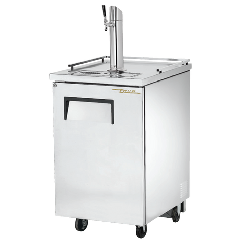 superior-equipment-supply - True Food Service Equipment - True Stainless Steel Exterior (1) Tap Dispenser (1) Keg Capacity Draft Beer Cooler 23"W
