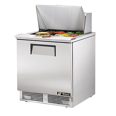 superior-equipment-supply - True Food Service Equipment - True One-Section Stainless Steel Exterior Sandwich/Salad Prep Table