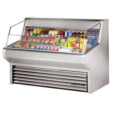 superior-equipment-supply - True Food Service Equipment - True Stainless Steel Self Contained Horizontal Air Curtain Merchandiser 60"W