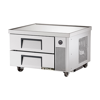 superior-equipment-supply - True Food Service Equipment - True Stainless Steel Two Drawer 36"W Refrigerated Chef Base