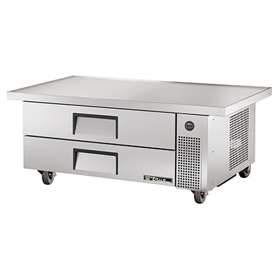 superior-equipment-supply - True Food Service Equipment - True Stainless Steel Two Drawer 60" Wide  Refrigerated Chef Base