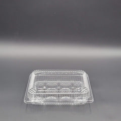 DFI Clear Mini Muffin 12 Count OPS Plastic Container 8-3/4" x 7-1/8" x 2-3/16" LBH-7212 - 350/Case